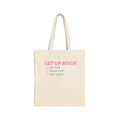 Cotton Canvas Tote Bag