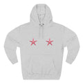 Three-Panel Fleece Hoodie